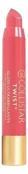 Блеск для губ с гиалуроновой кислотой Twist Gloss Ultrabrillante 2,8г: 207 Corallo Rosa