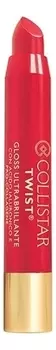 Блеск для губ с гиалуроновой кислотой Twist Gloss Ultrabrillante 2,8г: 208 Cherry