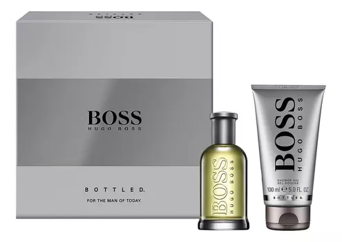 Boss Bottled: набор (т/вода 50мл + гель д/душа 100мл)