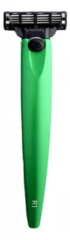 Бритва R1 Gillette Mach3 (зеленый металлик)