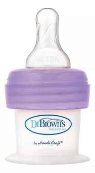 Бутылочка с соской для глубоко недоношенных детей Natural Flow First Feeders 15мл (фиолетовая)