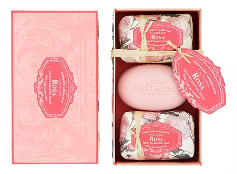 Castelbel Ambiente Rose: мыло 3*150г