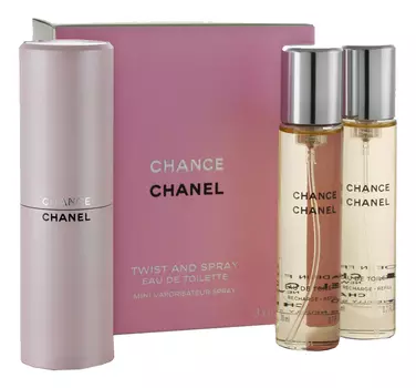 Chance Eau De Toilette: туалетная вода 3*20мл