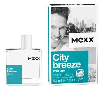 City Breeze For Him: туалетная вода 50мл