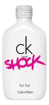 CK One Shock For Her: туалетная вода 50мл уценка