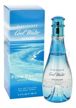 Cool Water Pure Pacific Woman: туалетная вода 100мл