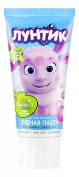 Детская зубная паста Лунтик 60мл (Bubble-Gum)