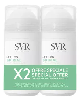 Дезодорант-ролик Spirial Roll-On 2*50мл: Дезодорант-ролик 2*50мл
