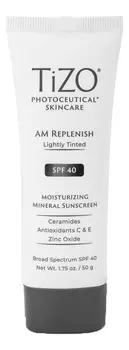 Дневной крем для лица Photoceutical AM Replenish SPF40 50мл: Lightly Tinted