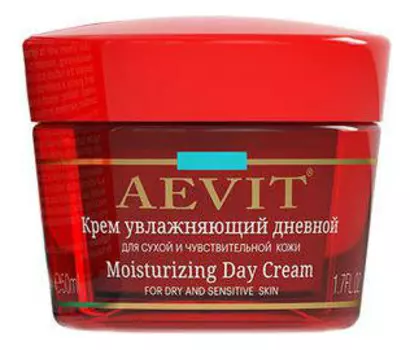 Дневной увлажняющий крем для лица Aevit Moisturizing Day Cream 50мл
