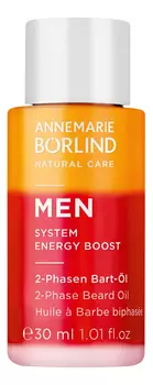 Двухфазное масло для бороды Men System Energy Boost 2-Phase Beard Oil 30мл