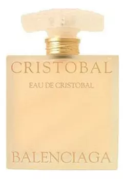 Eau de Cristobal: туалетная вода 100мл уценка