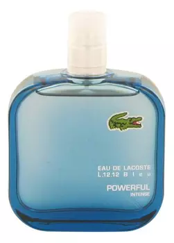 Eau De Lacoste L.12.12 Bleu Powerful Intense: туалетная вода 100мл уценка