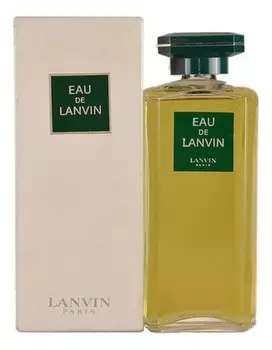 Eau de Lanvin: туалетная вода 100мл