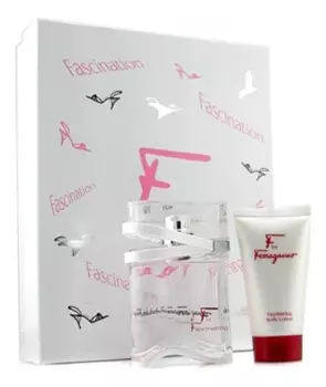 F by Ferragamo for Fascinating: набор (т/вода 50мл + лосьон д/тела 50мл)