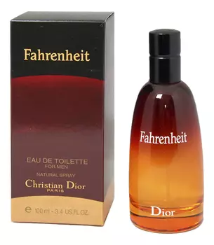 Fahrenheit: туалетная вода 100мл винтаж