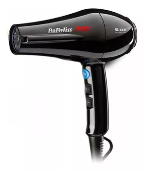 Фен для волос SL Ionic BAB5586GE 1800W (1 насадка, черный)