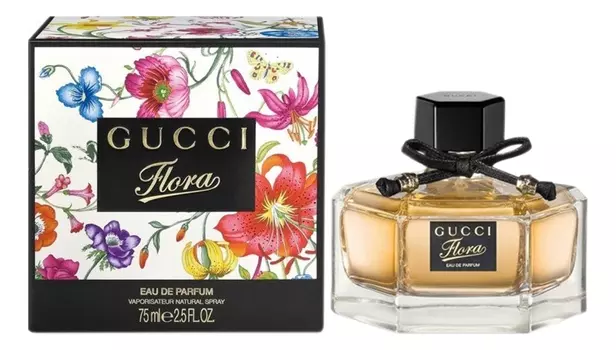 Flora By Gucci Eau De Parfum: парфюмерная вода 75мл (старый дизайн)