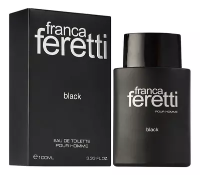 Franca Feretti Black: туалетная вода 100мл