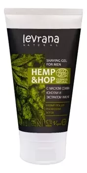 Гель для бритья Конопля и хмель Hemp &amp; Hpo Shaving Gel For Men 150мл