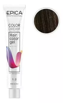 Гель-краска для волос Color Dream 100мл: 6.18 Темно-русый пепельно-жемчужный