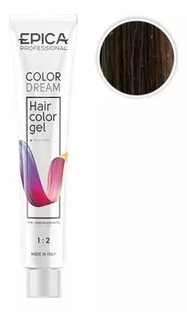 Гель-краска для волос Color Dream 100мл: 7.71 Русый шоколадно-пепельный