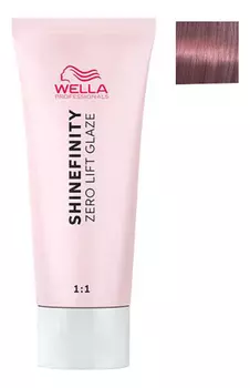 Гель-крем краска для тонирования и блеска без осветления Shinefinity Zero Color Glaze 60мл: 04/65 Темная Вишня
