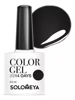 Гель-лак для ногтей Color Gel 14 Days 8,5мл: 60 Perfectly Black