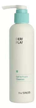 Гель-пена для умывания Derma Plan Gel To Foam Cleanser 180мл