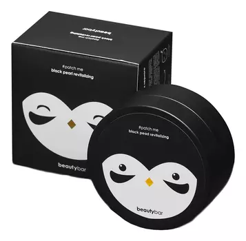 Гидрогелевые конжаковые патчи для кожи вокруг глаз с экстрактом черного жемчуга Patch Me