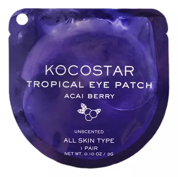 Гидрогелевые патчи для глаз с экстрактом асаи Tropical Eye Patch Acai Berry: Патчи 1пара