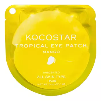 Гидрогелевые патчи для глаз с экстрактом манго Tropical Eye Patch Mango: Патчи 1шт