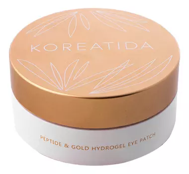 Гидрогелевые патчи для области вокруг глаз с пептидами и коллоидным золотом Peptide &amp; Gold Hydrogel Eye Patch 60шт