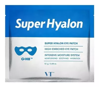 Гидрогелевые патчи под глаза Super Hyalon Eye Patch: Патчи 1шт