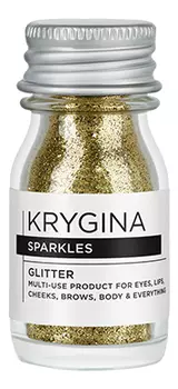 Глиттер для макияжа лица и глаз Sparkles 6г: Gold