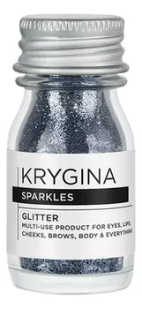 Глиттер для макияжа лица и глаз Sparkles 6г: Quicksilver