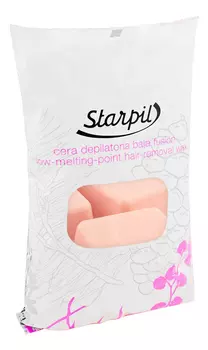 Горячий воск для чувствительной кожи Розовый 1000г (плотный)