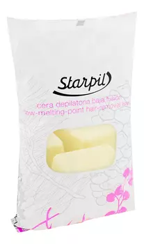 Горячий воск для чувствительной кожи Слоновая кость 1000г (плотный)