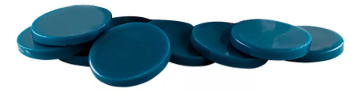 Горячий воск для депиляции в дисках Blue Warm Wax 1000г (синий)