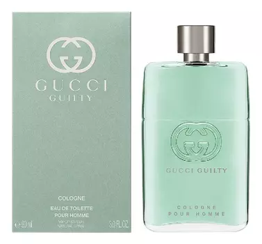 Guilty Cologne Pour Homme: туалетная вода 90мл