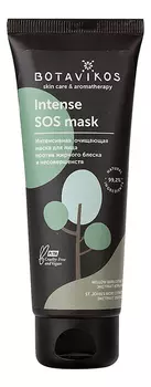 Интенсивная очищающая маска против жирного блеска и несовершенств Intense SOS-Mask 75мл