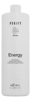 Интенсивный энергетический шампунь с ментолом Purify Energy Shampoo: Шампунь 1000мл