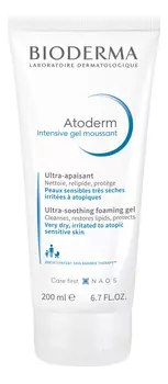 Интенсивный гель-мусс для лица и тела Atoderm Intensive Ultra-Soothing Foaming Gel: Гель-мусс 200мл