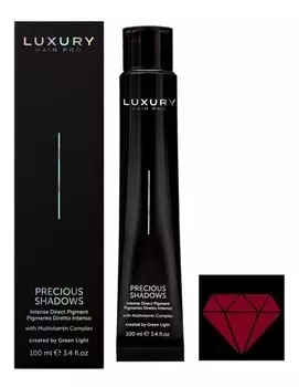 Интенсивный прямой пигмент для волос Luxury Hair Pro Precious Shadows 100мл: Red Garnet