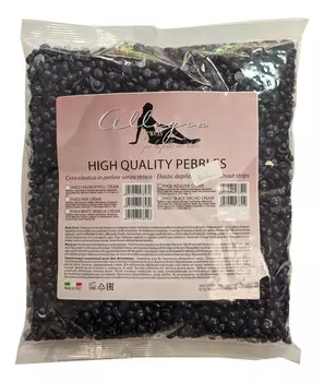 Эластичный пленочный воск для депиляции Азуленовый High Quality Pebbles: Воск 400г