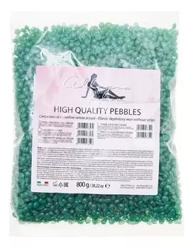 Эластичный пленочный воск для депиляции Хлорофилл High Quality Pebbles: Воск 800г