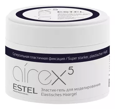 Эластик-гель для моделирования волос Суперсильная пластичная фиксация Airex 75мл