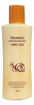 Эмульсия для лица с экстрактом улиточного муцина Hydro Recovery Snail Emulsion 380мл: Эмульсия 380мл