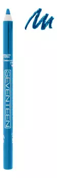 Карандаш для век с витамином Е водостойкий Supersmooth Waterproof Eyeliner 1,2г: 45 Electric Blue