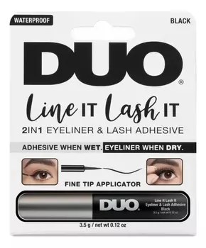Клей для ресниц и подводка 2 в 1 Line It Lash It Eyeliner &amp; Lash Adhesive 3,5г